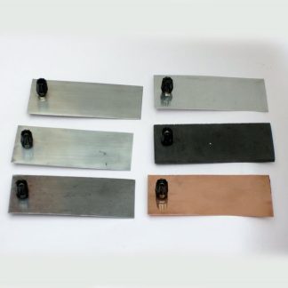 Electrodes, Flat, With Binding Post, Alu (Each)