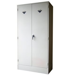 2-Door Acid Cabinet, 3 Shelves (150mm Sump) - 183x92x46cm (HWD)